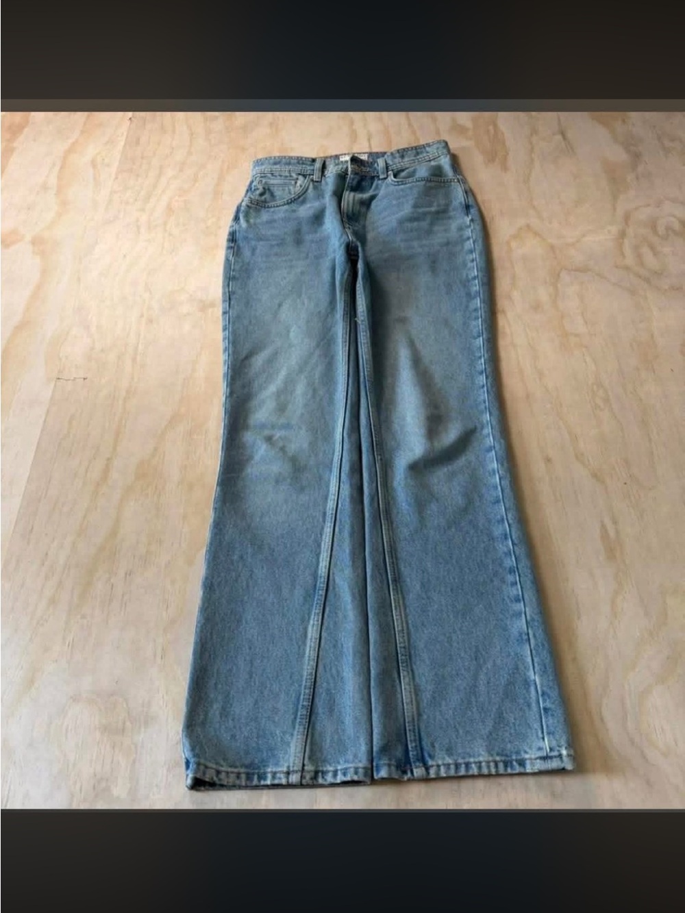 We The Free Light Wash Straight Leg Jeans